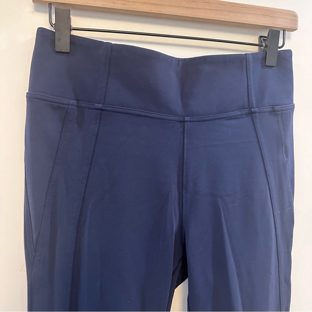 Athleta Delancey skyline high rise hybrid pants navy blue size medium - Picture 5 of 9